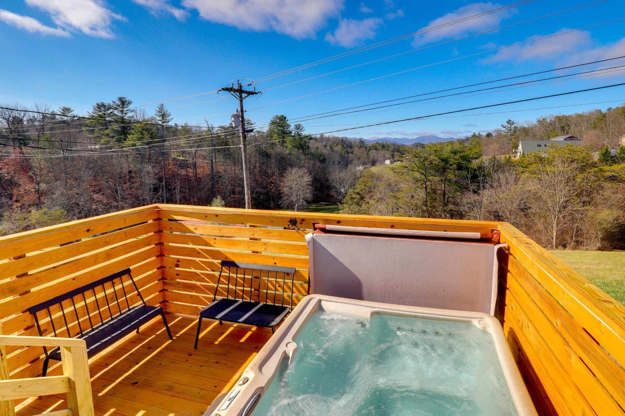 Marshall Studio With Loft, Hot Tub And Views! ภายนอก รูปภาพ